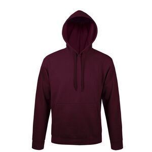 SOLS Snake Unisex Unisex  Cotton Blend Sweatshirt / Hoodie / Burgundy